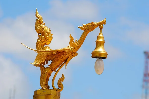 Swan Lamp Thai-style — Stock Photo, Image