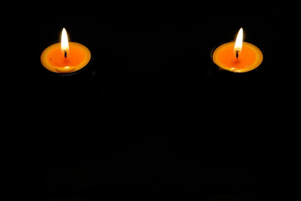Candle lighting — Stock Photo, Image
