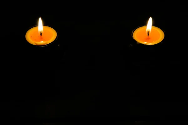 蝋燭の照明 — ストック写真