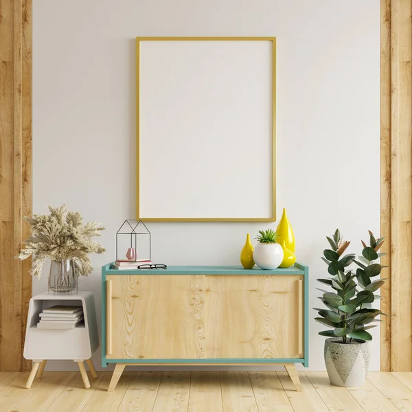 Dolabın içini 3D biçimlendirerek poster çerçevesini düzenle
