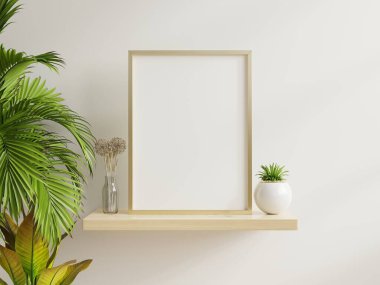 Oturma odasının iç tarafında, İskandinav tarzı, 3D görüntüleme.