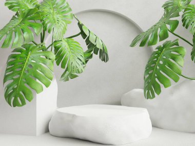 Ürün sunumu için podyum modelleme görüntüsü, 3B görüntüleme