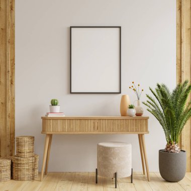 Dolabın içini 3D biçimlendirerek poster çerçevesini düzenle