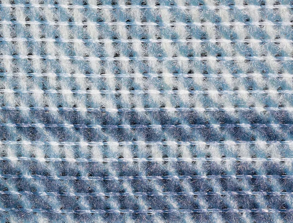 Bébé Tissu Bleu Motif Macro Gros Plan — Photo