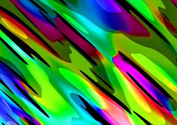 Прохолодний Сучасний Абстрактний Художній Дизайн Діагональних Штрихів Смуг Форм Різнокольоровому — стокове фото