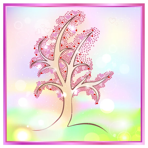 The tree of love — Stock Photo, Image