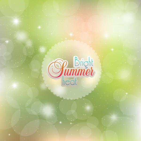 Abstract summer background — Stock Vector