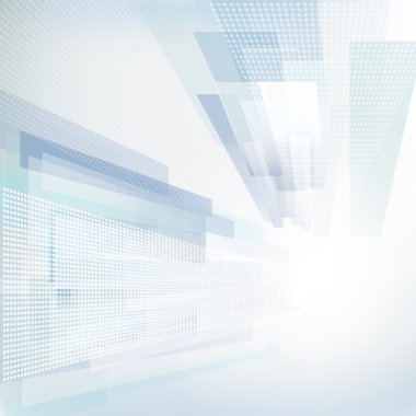 Geometrik elementlerle soyut arkaplan