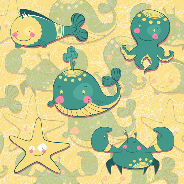 Морские обитатели
