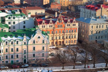 Vyborg bahar kuleden görünümünü