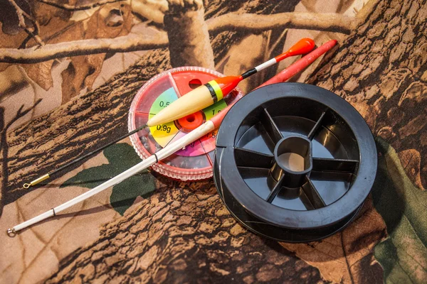 Acceso a la pesca en el caumuflaje — Foto de Stock