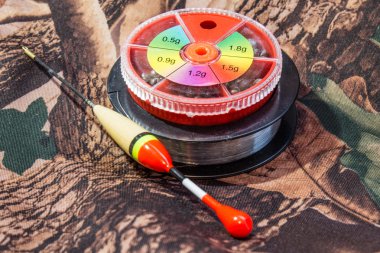 balıkçı accsessories üzerinde caumuflage