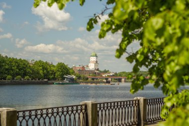 Rusya Vyborg şehir yaz
