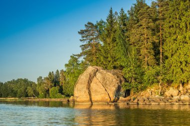 Balık tutma, balıkçılık manzara sahilde