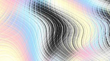 Soyut dalgalı bulanık arkaplan. Görünüm oranı 16: 9 olan yatay arkaplan