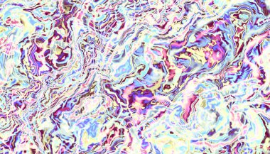 Soyut dijital fraktal model. Mermer dokusunun taklidi. Dalgalı psikedelik arkaplan.