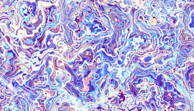 Soyut dijital fraktal model. Mermer dokusunun taklidi.