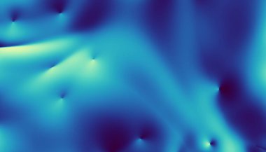 Soyut dijital fraktal model. Soyut gelecek resmi.