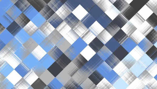 Absztrakt Digitális Fraktál Minta Geometrikus Alacsony Poli Textúra — Stock Fotó