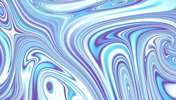 Abstract Digital Fractal Pattern Psychedelic Wavy Texture Plasma Surface Plasma — Stock Photo, Image