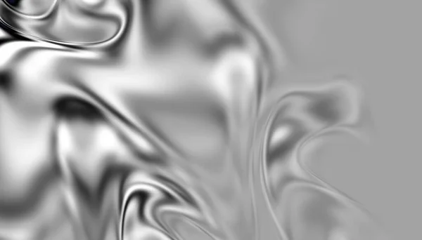 概要ディジタルフラクタルパターン ぼやけた焦点のパターン サイケデリック波状テクスチャ — ストック写真