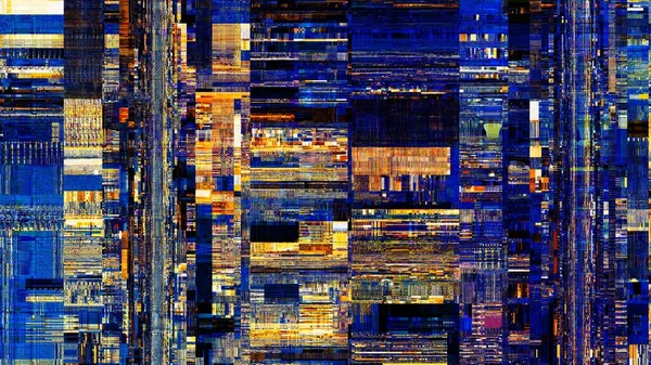 Abstracte Textuur Met Artefacten Codec Imitatie Van Een Grunge Datamoshing — Stockfoto