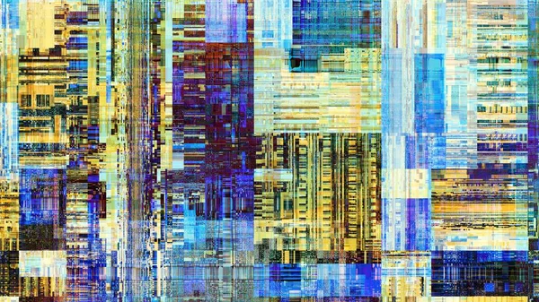 Abstracte Textuur Met Artefacten Codec Imitatie Van Een Grunge Datamoshing — Stockfoto