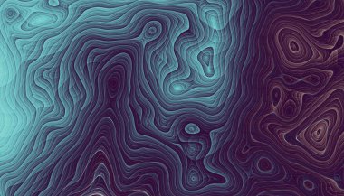 Soyut arkaplan. Psikedelik dalgalı doku.