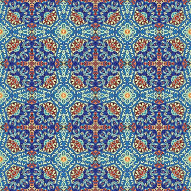 Soyut model. Düzenli kare dekoratif arka plan. Kusursuz desen. Klasik mozaik sanat modeli.