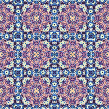 Soyut model. Düzenli kare dekoratif arka plan. Kusursuz desen. Klasik mozaik sanat modeli.