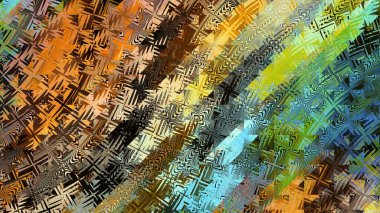 Soyut fütüristik geometrik arka plan. Görünüm oranı 16: 9 olan yatay resim