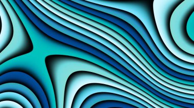 Malzeme tasarım tarzında soyut bir arkaplan. Kağıt stilini kes. Görünüm oranı 16: 9