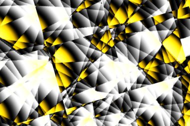 Soyut dijital geometrik desen. Yatay oryantasyon. Geometrik fütürist resim.