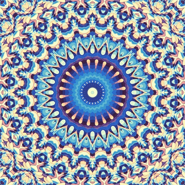 Decorative Abstract Vintage Mandala Ornament Pattern — Stock Photo, Image