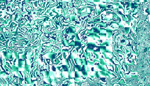 Абстрактный Цифровой Геометрический Шаблон Горизонтальная Ориентация — стоковое фото