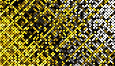 Soyut dijital geometrik desen. Yatay yönelim. 