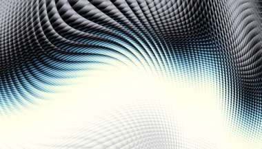 Soyut dijital geometrik desen. Yatay oryantasyon. Beyaz arkaplanda çarpık çizgiler.