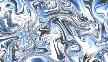 Soyut dijital geometrik desen. Yatay oryantasyon. Psikedelik dalgalı doku.