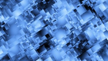 Soyut dijital geometrik desen. Yatay oryantasyon. Düşük polimerli doku.