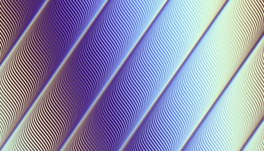 Soyut dijital fraktal model. Çapraz şeritli desen.