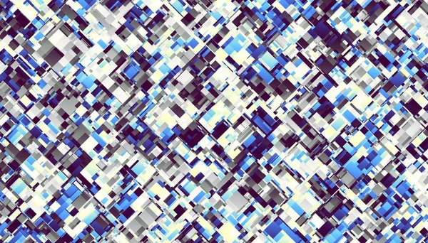 Padrão Geométrico Digital Abstracto Orientação Horizontal Imagem Futurista Geométrica — Fotografia de Stock