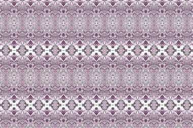 Soyut dijital fraktal model. Yatay oryantasyon. Soyut klasik süs dokusu.