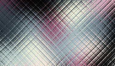 Soyut dijital fraktal model. Yatay oryantasyon. Cam efektli bulanık doku.