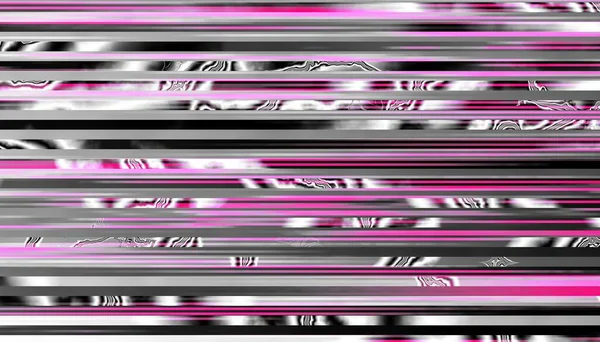 Padrão Fractal Digital Abstracto Orientação Horizontal Padrão Greves Horizontais — Fotografia de Stock