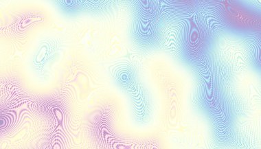 Soyut dijital fraktal model. Yatay oryantasyon. Dalgalı doku.