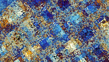 Soyut dijital fraktal model. Yatay oryantasyon. Grunge soyut dokusu.