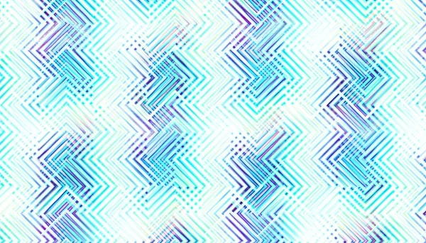 Abstract Digital Fractal Pattern Horizontal Orientation Chevron Pattern Background — Stock Photo, Image