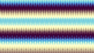 Soyut dijital fraktal model. Yatay yönelim.