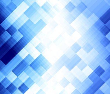 Soyut dijital fraktal model. Düşük polimerli doku.