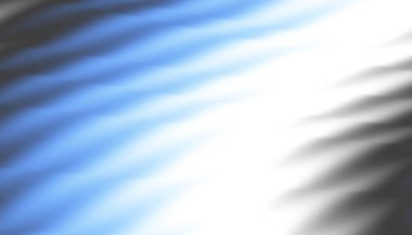 Soyut dijital fraktal model. Beyaz arkaplanda soyut gelecek resmi.